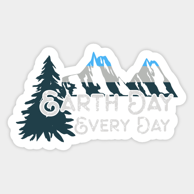 Earth Day Every Day Sticker by gogo-jr